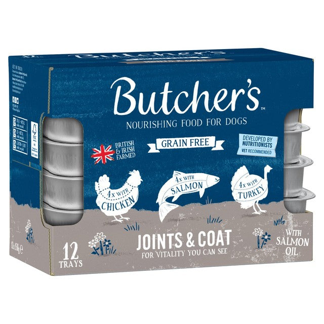 Butcher's dog food variety pack trays 12x150g - British product