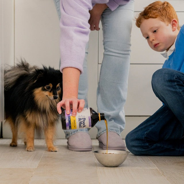Pooch & Mutt Salmon Oil 500ml, imported from the UK
