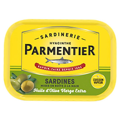 Parmentier Sardiner i Extra Virgin Olivenolje Hermetiske 135g