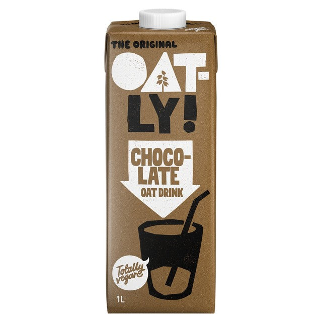 Oatly oat drink chocolate 1L, imported from the UK