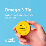 VITL Omega 3 softgels 30 pack (British brand)