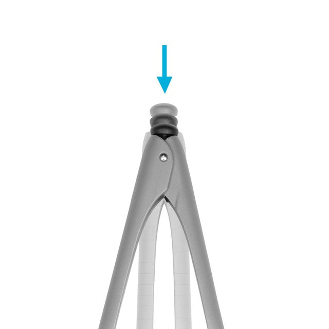 Dreamfarm Clongs Grey Click-lock serving tongs - British product