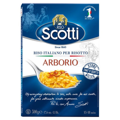 M&S Riso Scotti Arborio Risotto Rice 500g- Buy online at McGrocer