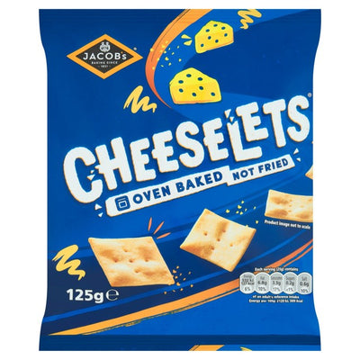 M&S Jacob's Cheeselets Cheese Flavour Snack Biscuits 125g- Buy online at McGrocer