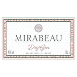 Mirabeau Dry Rose Gin 70cl, imported from the UK