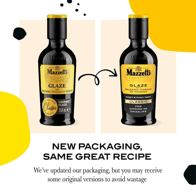 Mazzetti Classic Balsamic Glaze 215ml, imported from the UK