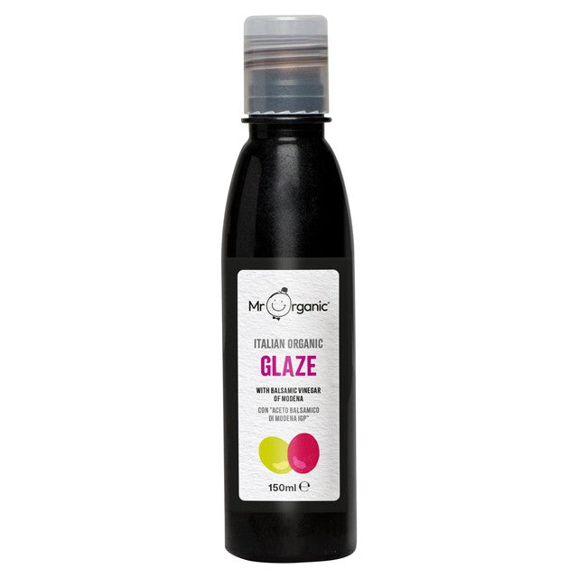 Mr Organic Balsamic Vinegar Glaze 150ml, imported from the UK