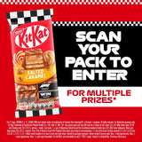 Kit Kat Salted Caramel Sharing Block 99g, imported from the UK