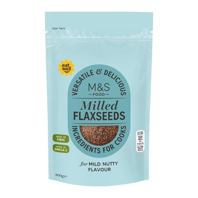 M&S milled flaxseeds 200g, imported from the UK