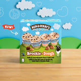 Ben & Jerry's Brookie Dough ice cream multipack 400ml - British product