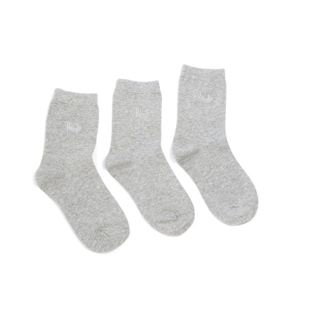 Pringle women's plain socks grey size 4-8, imported from the UK