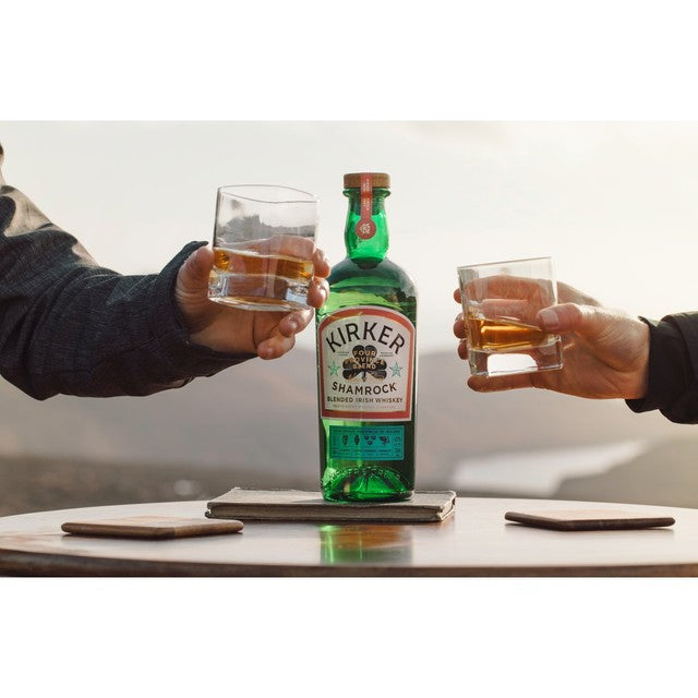 Kirker & Greer Shamrock Irish Whiskey 70cl, UK version