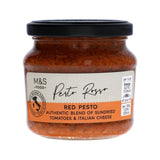 M&S Red Pesto with sundried tomatoes 190g, imported from the UK
