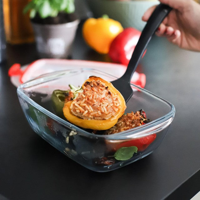 Pyrex Cook & Heat rectangular dish 0.35L, imported from the UK