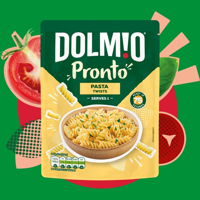 Dolmio Fusilli Twists Microwave Pasta Meal 200g - British product