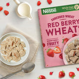Nestle Shredded Wheat Bitesize Red Berry Wheats cereal 450g (British brand)