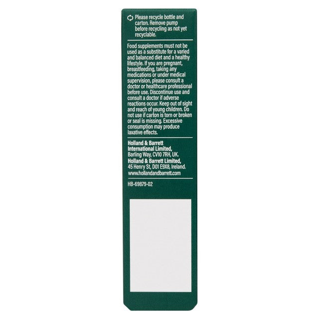 Holland & Barrett Vitamin D & K2 Spray peppermint flavour 10ml, UK version