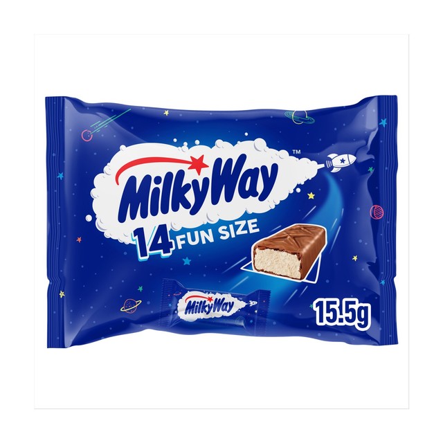 Milky Way Nougat and Milk Chocolate Bars 227g, imported from the UK