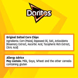 Doritos salted tortilla chips 230g, UK version