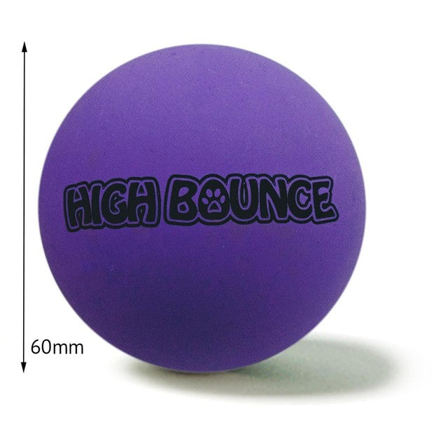 SportsPET High Bounce Multi-Colour Dog Ball Toy 6cm (British brand)