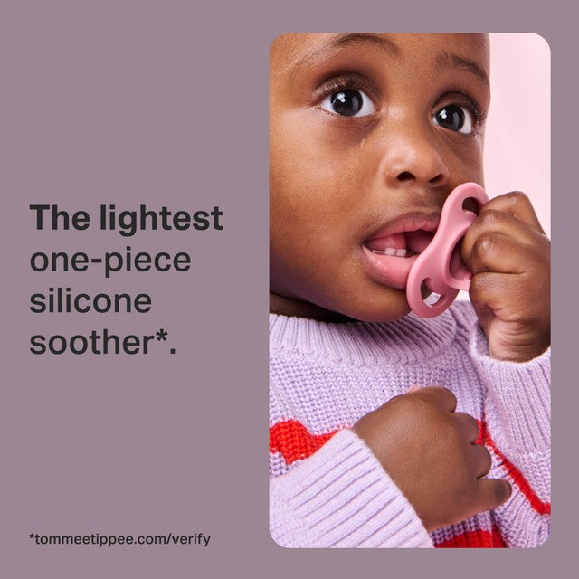 Tommee Tippee Ultra Light Soothers 0-6m Neutral (British brand)