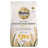 Biona organic white macaroni pasta 500g - British product