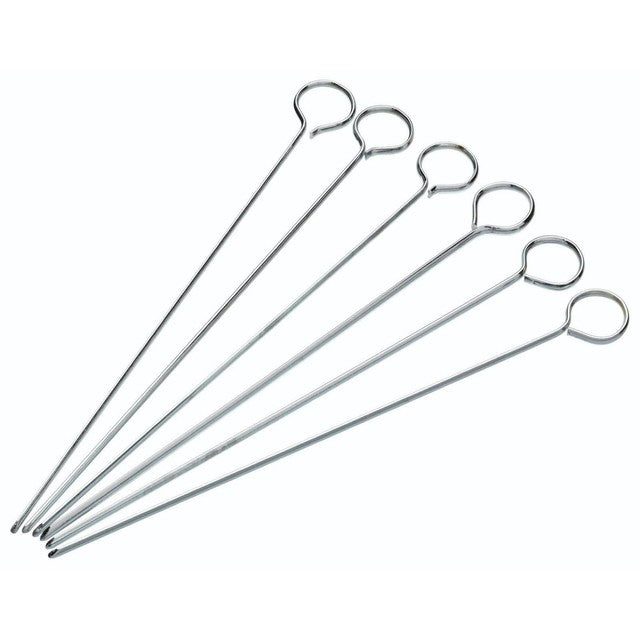 KitchenCraft Flat Sided Skewers 20cm, UK version