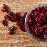 Ocado dried cranberries 200g, imported from the UK