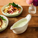Jamie Oliver Big Love Gravy Boat white stoneware 400ml, UK version