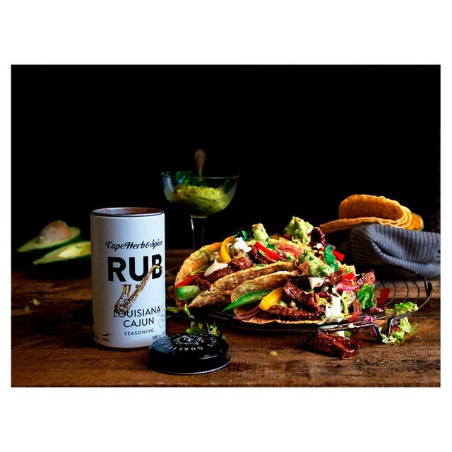 Cape Herb & Spice Louisiana Cajun Seasoning Rub 100g - British product