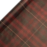 Sainsburys Tartan Kraft Roll Wrap 4m