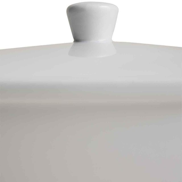 M&S Maxim ceramic casserole dish white porcelain, UK version
