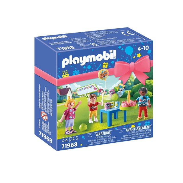 Playmobil Kids Birthday Party Gift Set, imported from the UK