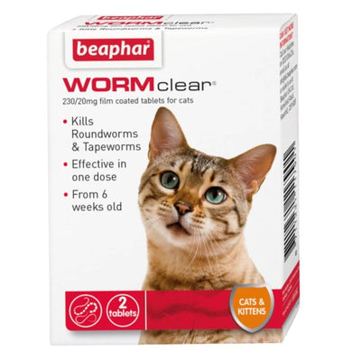 أقراص Beaphar WormClear Cat Dewormer