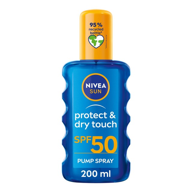Spray solaire Nivea SPF 50 200 ml, importé du Royaume-Uni