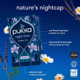 Pukka organic sleep tea chamomile berries 8 tea bags (British brand)
