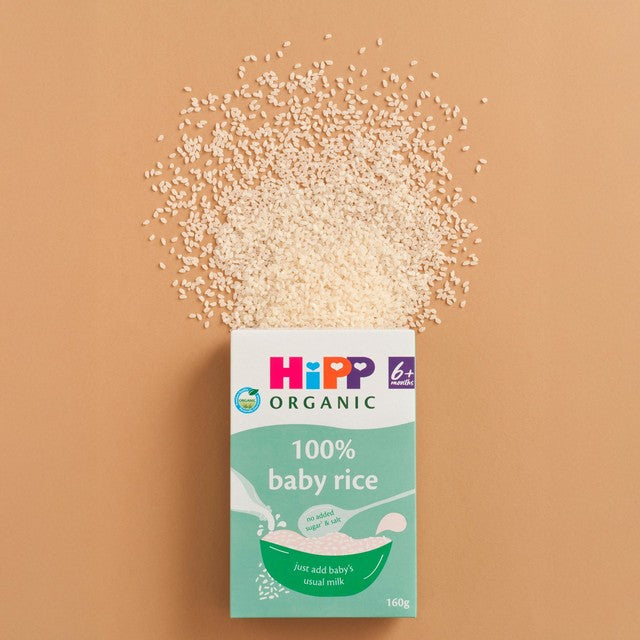 HiPP Organic baby rice 6+ months 160g, UK version