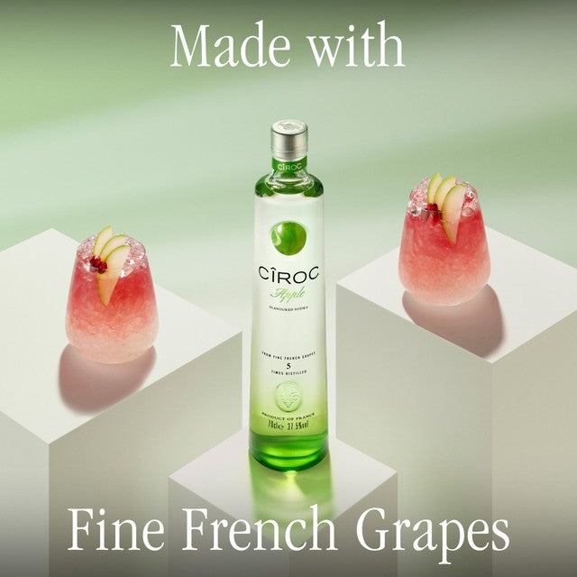 Ciroc Apple Flavoured Vodka 70cl - British product