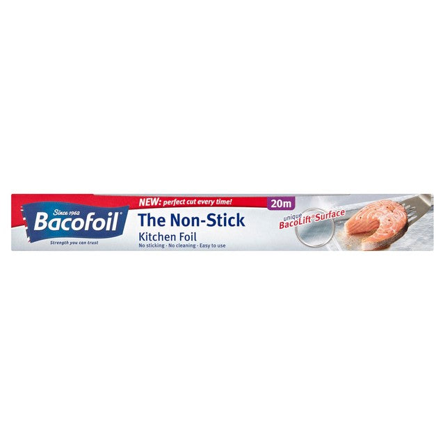 Bacofoil Non-Stick Kitchen Foil 20m x 30cm - British product