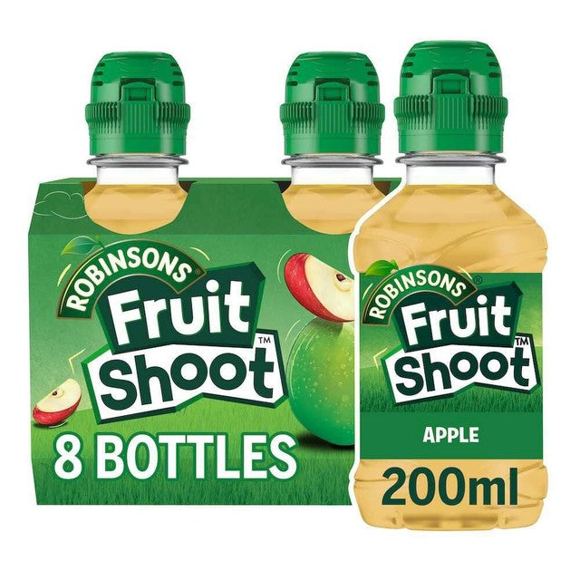 Fruit Shoot Apple No Added Sugar soft drink 8x200ml - British product