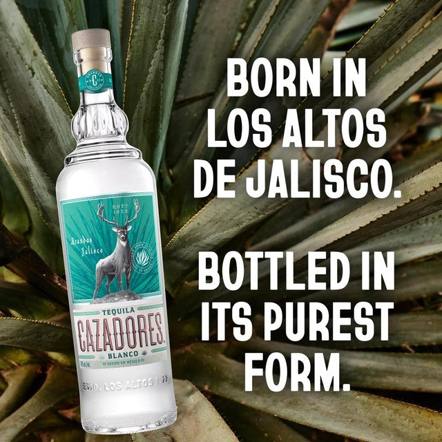 Cazadores Blanco Tequila 70cl - British product