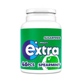 Extra Spearmint Sugarfree Chewing Gum Pieces Bottle x46