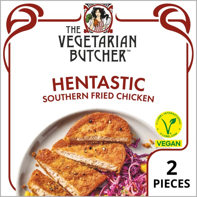 The Vegetarian Butcher Hentastic Southern Fried Vegan Chicken Fillet 200g (British brand)
