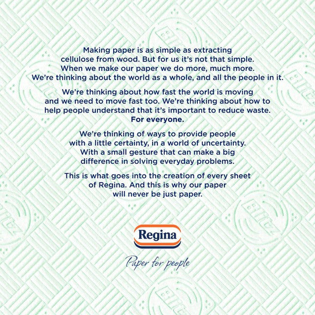 Regina Blitz Giant Kitchen Roll 260 Sheets, imported from the UK