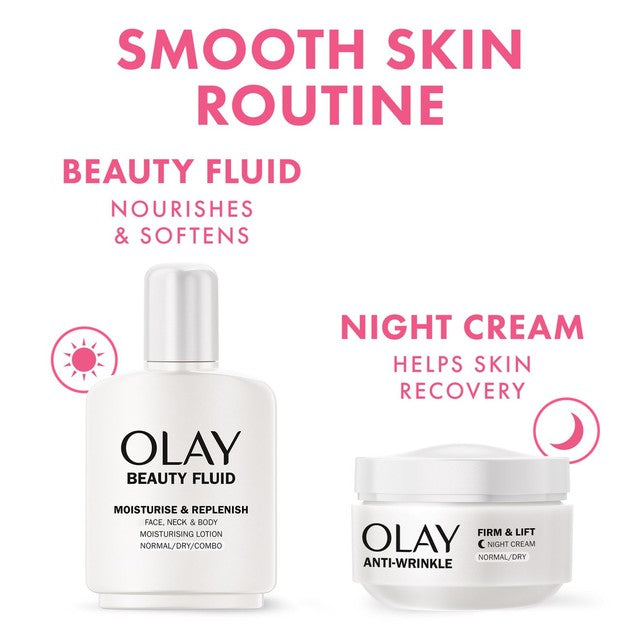 Olay Beauty Fluid Moisturiser 200ml, imported from the UK