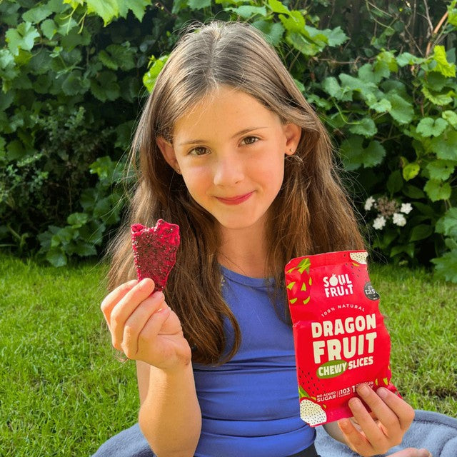 Soul Fruit Soft Dried Dragon Fruit 30g (British brand)