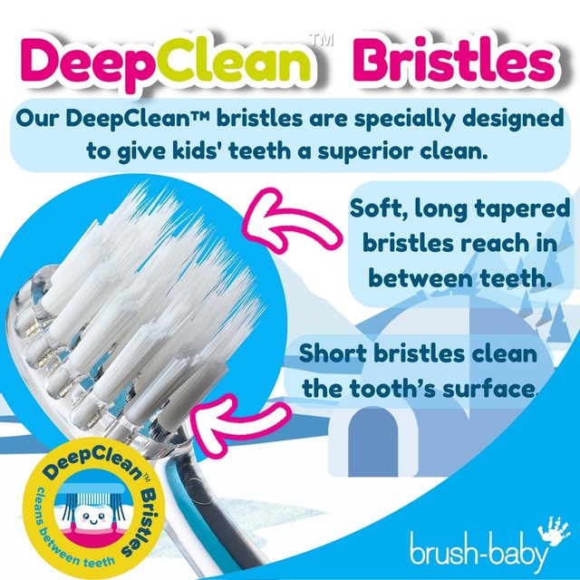 Brush-Baby kids electric toothbrush Percy Penguin - British product