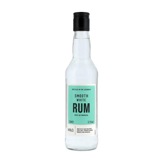 M&S smooth white rum 35cl, imported from the UK