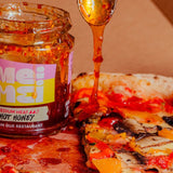 Mei Mei Hot Honey jar condiment, UK version