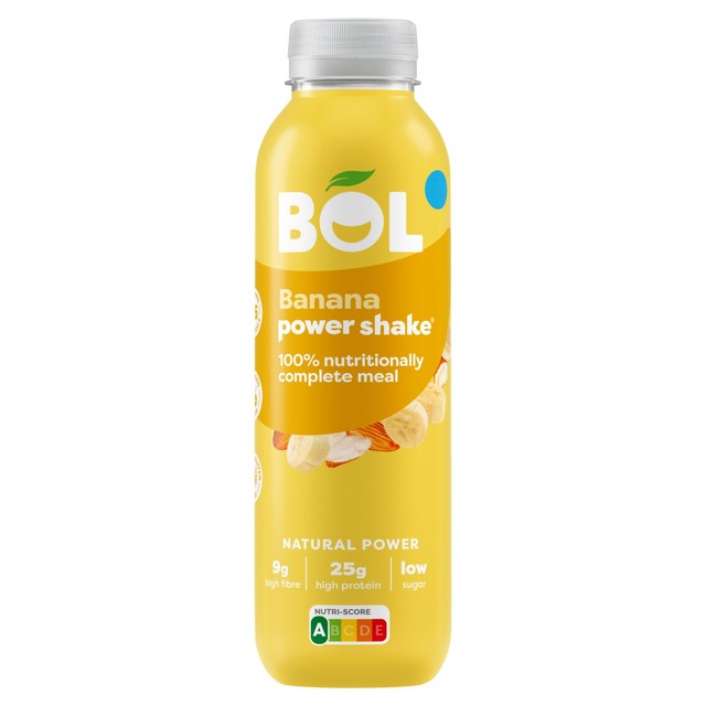 BOL banana power shake 410ml (British brand)
